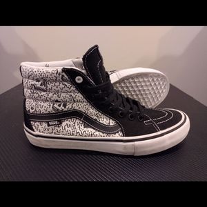 RARE Vans x Zumiez Sk8-Hi Reflective Skulls